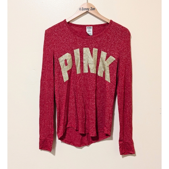 Pink Victoria Sercet | Pajama Shirt | Size M - Picture 1 of 3